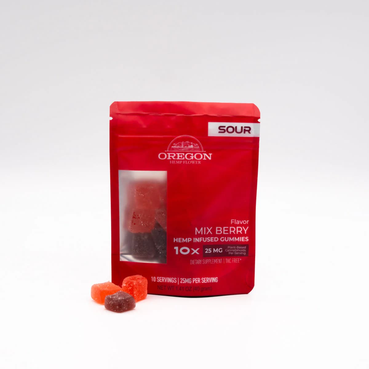 Sour Mix Berry CBD Gummies 250mg