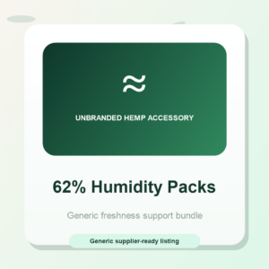 62% Humidity Control Pack Bundle generic unbranded hemp accessory product image